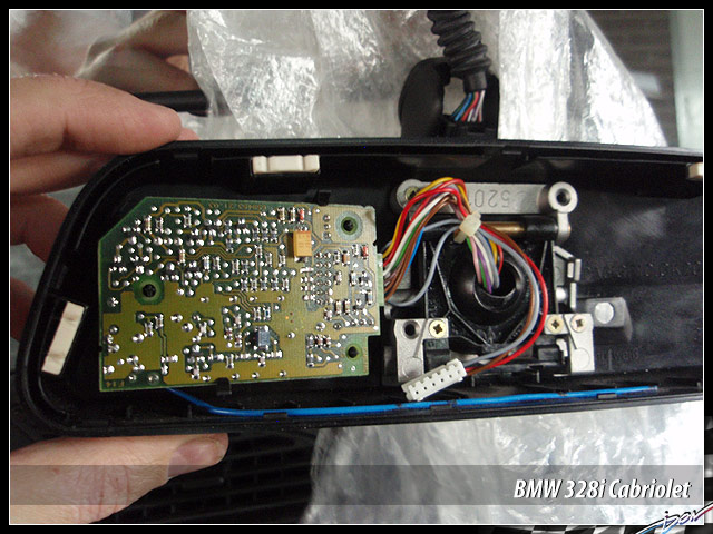 Bmw 325i rear view mirror installation #5
